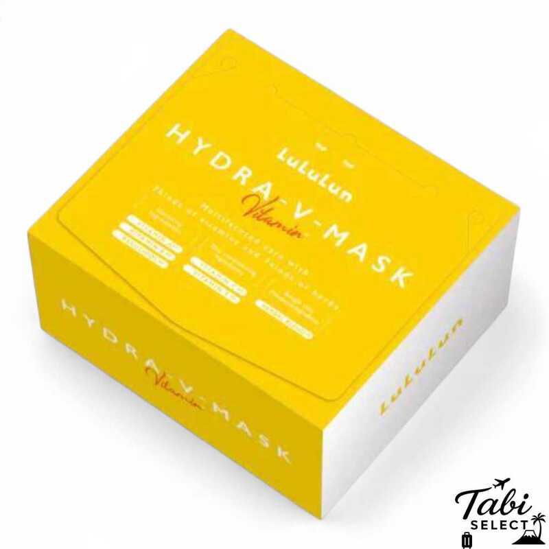 LuLuLun Hydra V Facial Mask 28 แผ่น - มาส์กบํารุงผิว ให้ความชุ่มชื้น ใช้ได้ทุกวัน จากประเทศญี่ปุ่น