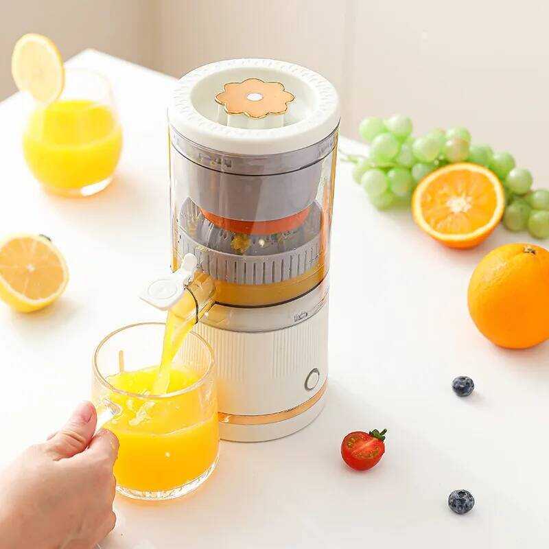 C Portable Household Juice Extractor Juice Separating Extractor USB Charging Fruit Juice Extractor
