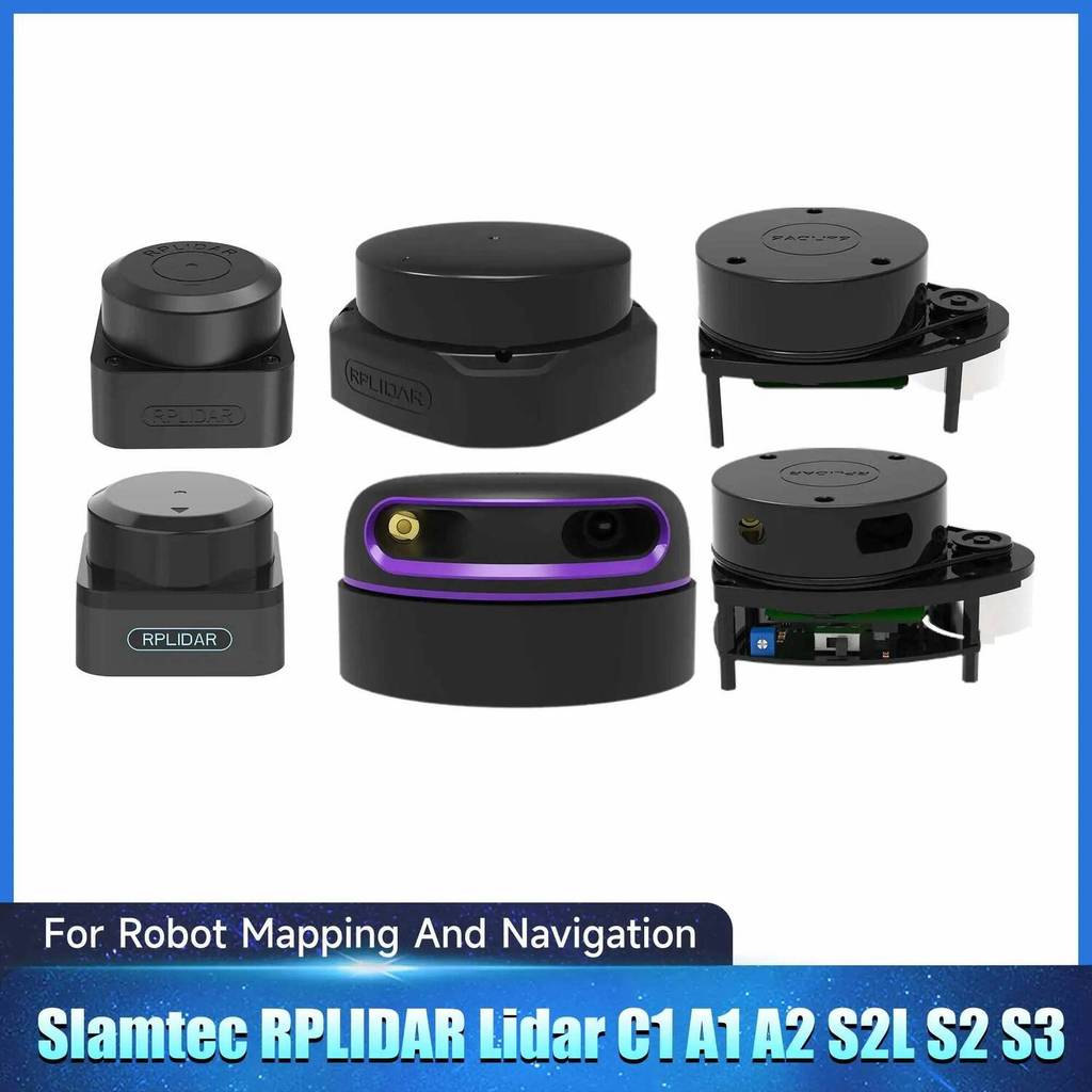 Slamtec RPLIDAR Lidar C1 A1 A2 S3 S2 S2L Mapper M2 Scanning Ranging Sensor Scanner Kit สําหรับ ROS2 