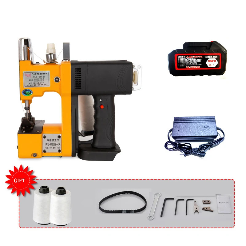 Portable Sewing Machine Industrial Packaging Machine Rechargeable Sewing Machine Woven Bag Sealing