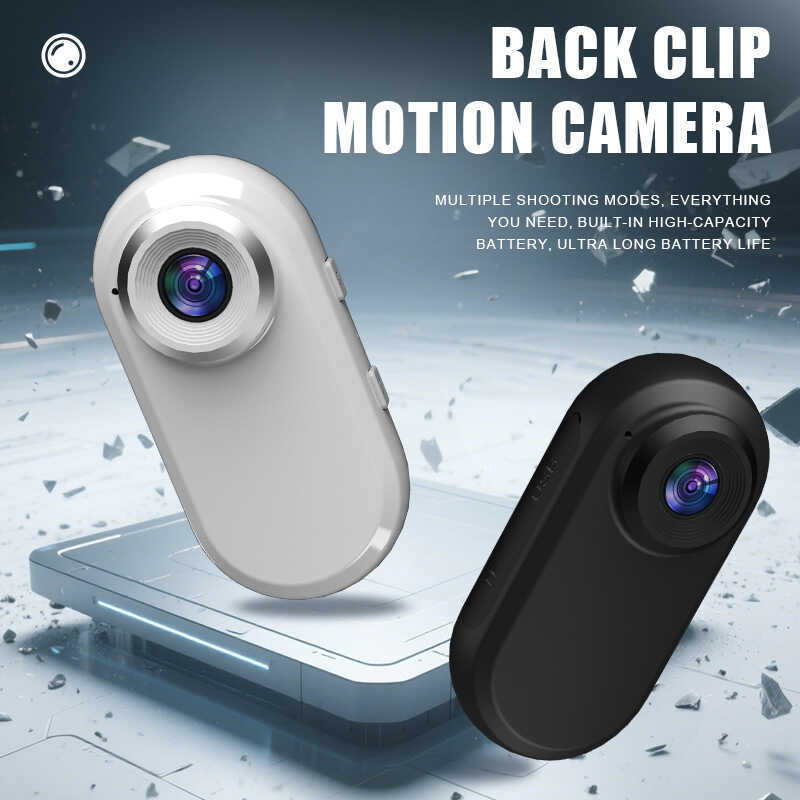 HD Magnetic Thumb Sports Camera Outdoor Cycling Camera Collar Pet Camera Sports Recorder