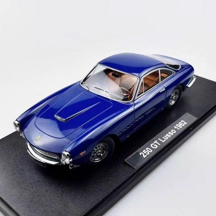 KK Scale 1/18 Ferrari 250 GT Lusso1962 โมเดลรถแบบคงที่โลหะผสมข้อบกพร่องเล็กน้อย