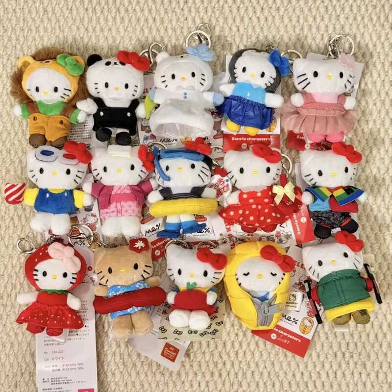 Japan Japan Me Co-Branded Fifth Cute Bag Pendant Plush Doll kt Cat Doll Bag Pendant