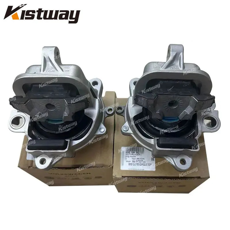 2PCS Original Engine Mount For Audi A8 D4 S8 Quattro 6.3L W12 4H0199381CD 4G0199382CD 4H0199381CF 4