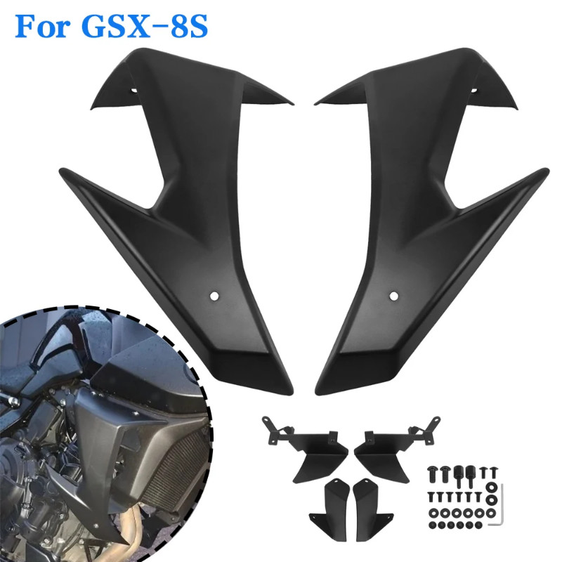 For Suzuki GSX-8S GSX 8S GSX8S 2023-2025 Motorcycle Front Downforce Spoiler Winglet Frontal Sport N