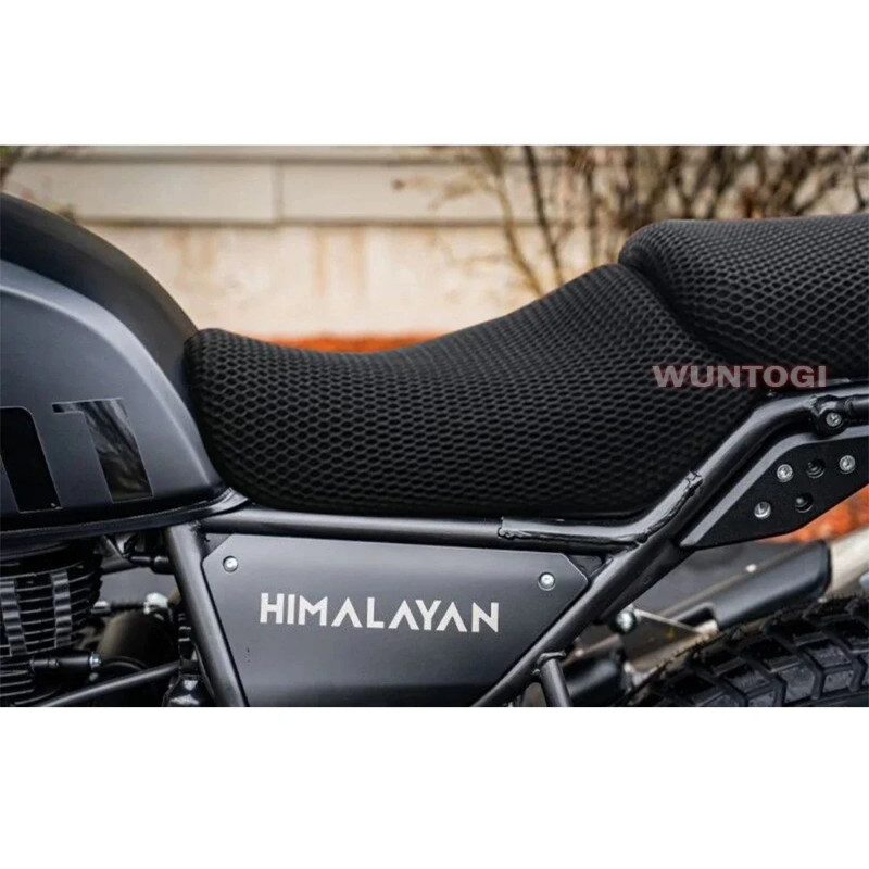 For Royal Enfield Himalayan-411 Motorcycle Accessories 2016-2023 Himalayan 411 Seat Cover 3D Honeyc