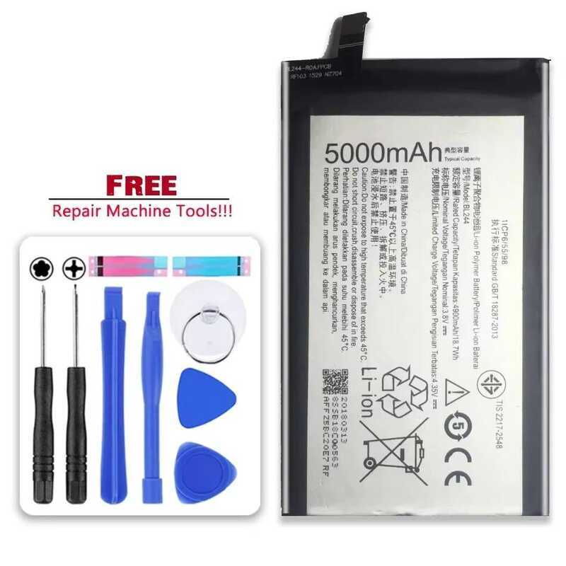 Fast Charging BL244 For Lenovo P1 C58 C72 P1c58 4900mAh Mobile Phone Battery