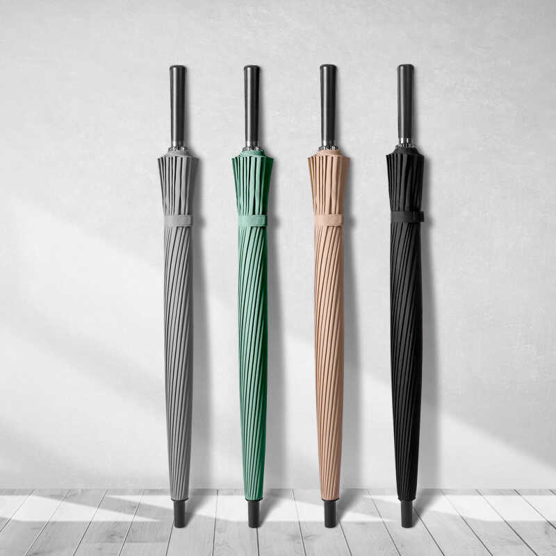 ร่มกอล์ฟสำหรับVIP ด้ามจับยาว ทนทาน และมี24 กระดูกตรง