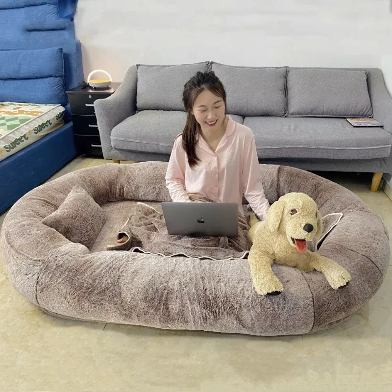 Removable and Washable Kennel Extra Large Dog Bed Beanbag Sofa Giant Dog Bed Cat and Dog Bed Winter