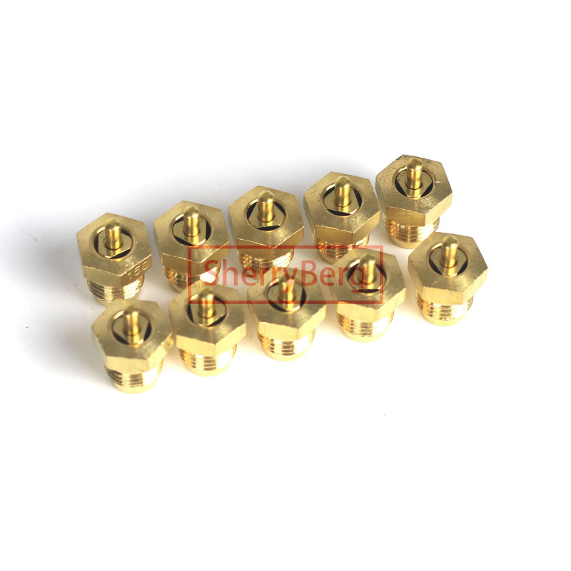 SherryBerg 10 pcs Needle valve 125 assembly Float Needle Valve 1,25MM for Solex Pierburg Carburetor