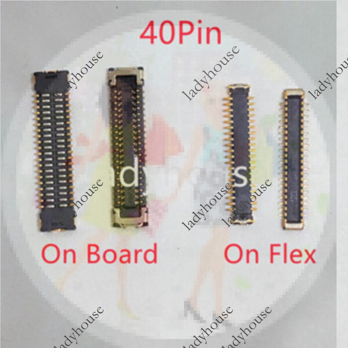 5-30pcs 40Pin USB ชาร์จ FPC Connector พอร์ตสําหรับ Xiaomi Redmi 8 8A 9 หมายเหตุ 9S/9/9Pro/Note9 Pro 