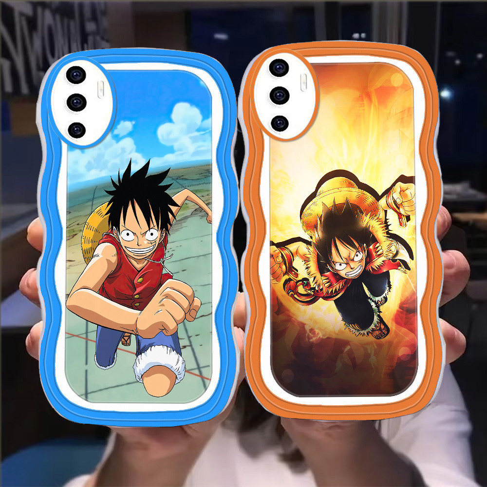 S-34 One Piece LuffyปลอกสําหรับVIVO V25 V27e V25E V29 V23 V23e V27 5G TPUโปร่งใส