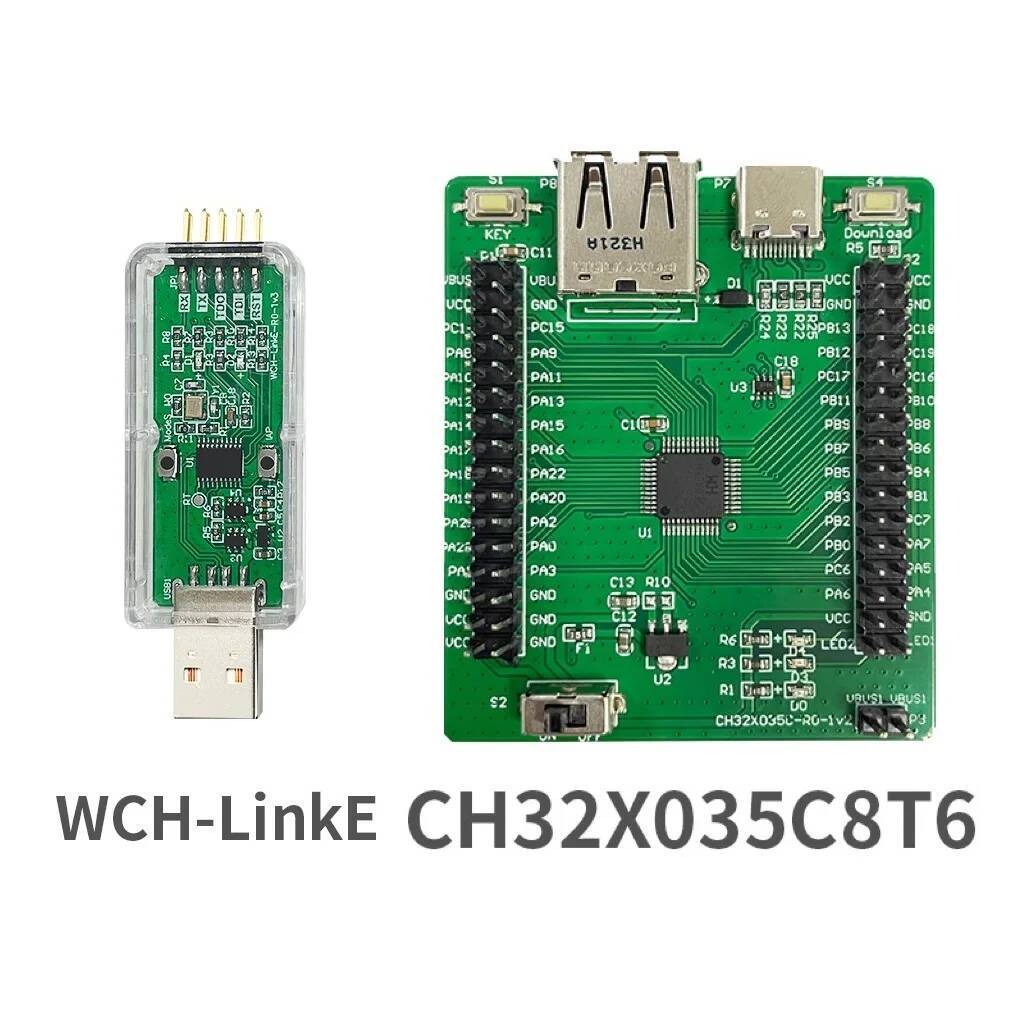 CH32X035 บอร์ดพัฒนา CH32X035 Series USB PD PHY RISC-V4C MCU บอร์ดประเมิน