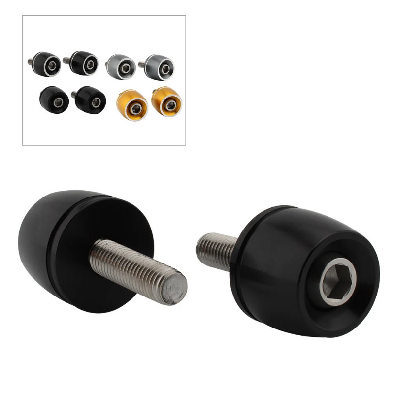 1 Pair Motorcycle Handle Bar Grip Ends Grip End Caps Plug for BMW R9T RNineT All Years
