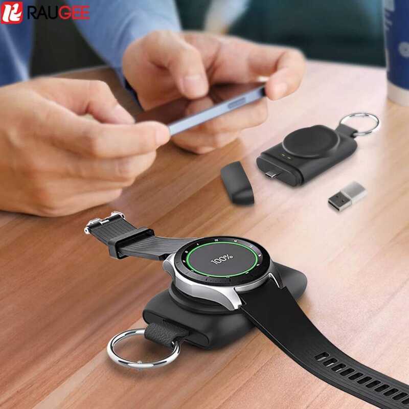 C Wireless Charger For Galaxy Watch 6 Portable Type C Charging For Galaxy Watch 5 4 3 Pro Classic C