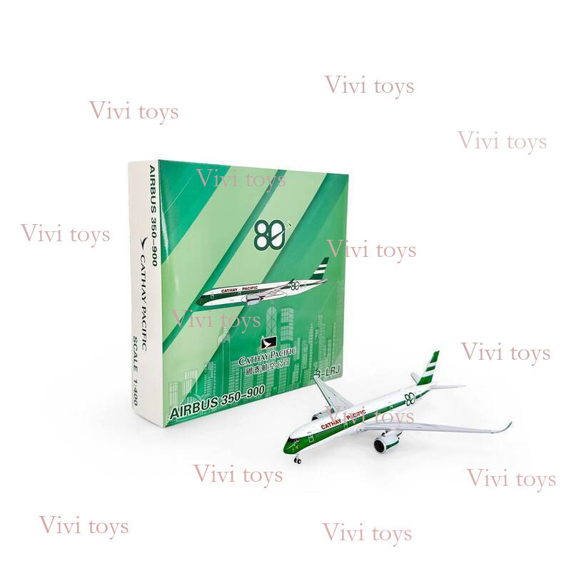 {{vivi toys}} Geministar 1/400 Hong Kong Cathay Pacific A350-900 Alloy Passenger Aircraft Model B-LR