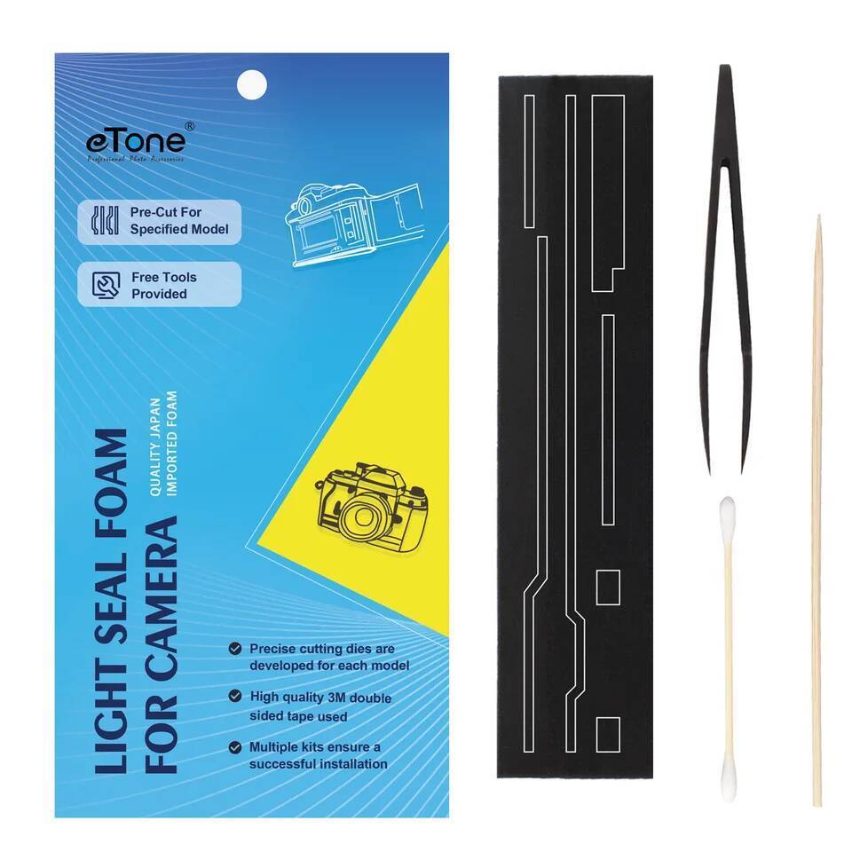 ETone Self กาว Light Proof Seal โฟมฟองน้ําชุดซ่อมที่กําหนดเองสําหรับ Olympus OM-1 OM-2 OM-3 OM-4 กล้