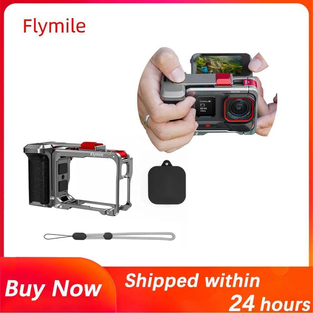 Flymile Handle Grip Kit สําหรับ Insta360 ACE Pro/2,กล้องและด้ามจับผสม,Xplorer Grip,สําหรับ Insta360 
