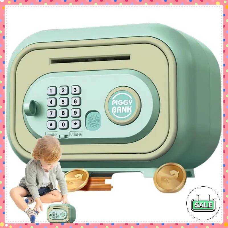 C Fingerprint & Pas Enabled Automatic Bank Cash Drawer + Lovely Safe With Key For Secure Money Stor