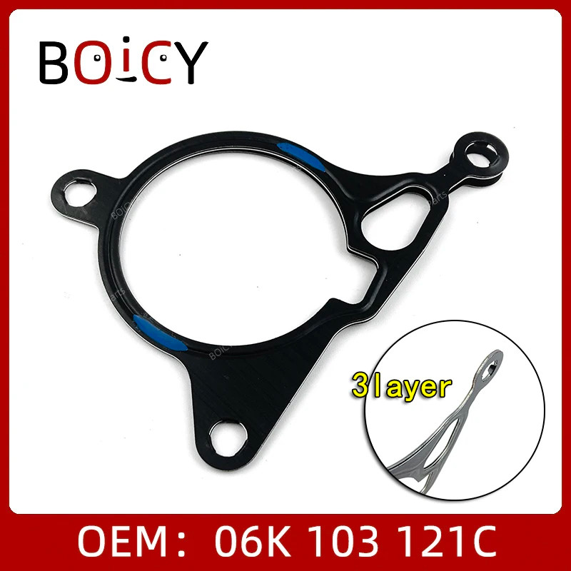 BOICY Engine Vacuum Pump Seal Gasket For VW CC Golf Jetta Passat Audi A1 A3 A4 A6 Q2 Q3 Q5 Q7 06K10