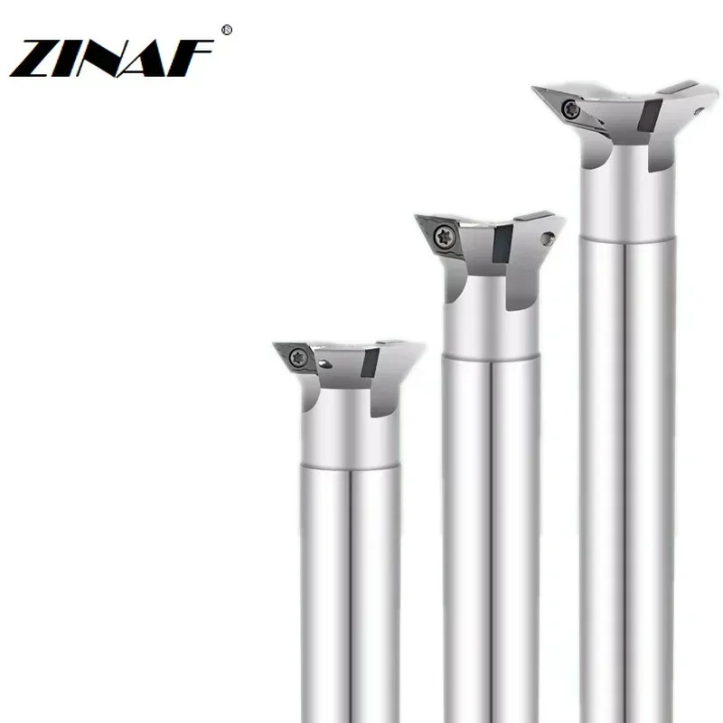 YW45 YW55 YW60 dovetail slotting cutter 45° 55° 60° Angle milling cutter V-slot milling cutter Mach