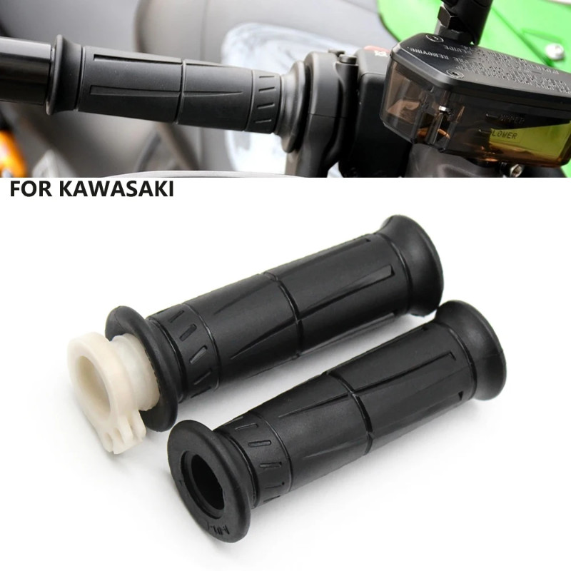 NEW For kawasaki ZX6R ZX6RR ZX10R ZX10RR ZX12R ZX14R ZX9R ZX7 Motorcycle OEM Rubber Handle Grips Ha