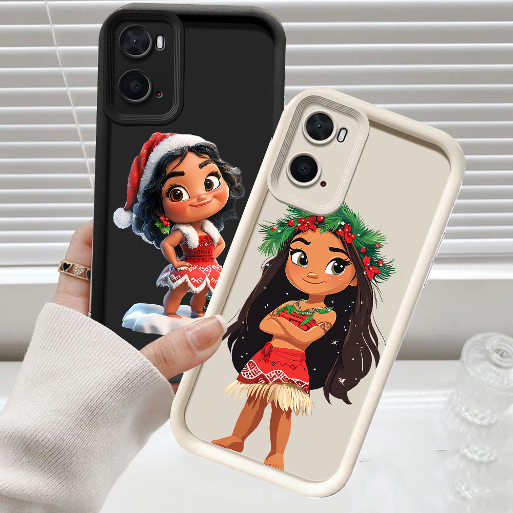 CH35 Moana Soft Casing สําหรับ OPPO A77s A77 Realme C33 A96 9i เคสป้องกัน
