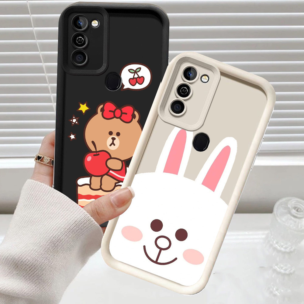 CH38 Hot Friends Soft Casing สําหรับ Infinix Smart 10 6 Plus 5 Ram2 Ram3 เคสป้องกัน