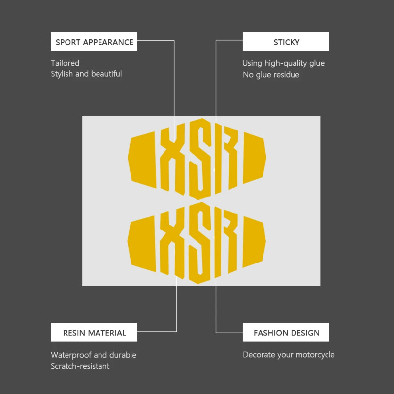 Motorcycle Sticker Waterproof Decal XSR 900 2022 For Yamaha XSR 125 155 700 900  2015-2022 XSR900 2