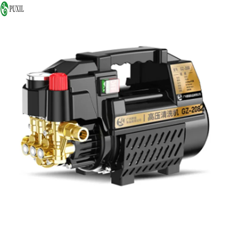 Home Car Wash Machine Artifact High Pressure 220V Small Portable Cleaning Machine Car Wash Water Gu