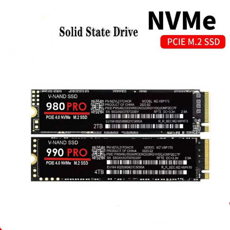 SSD ความเร็วสูง M.2 NvMe990pro 980pro ไดรฟ์โซลิดสเตต 1TB 2TB 4T B PCIE4