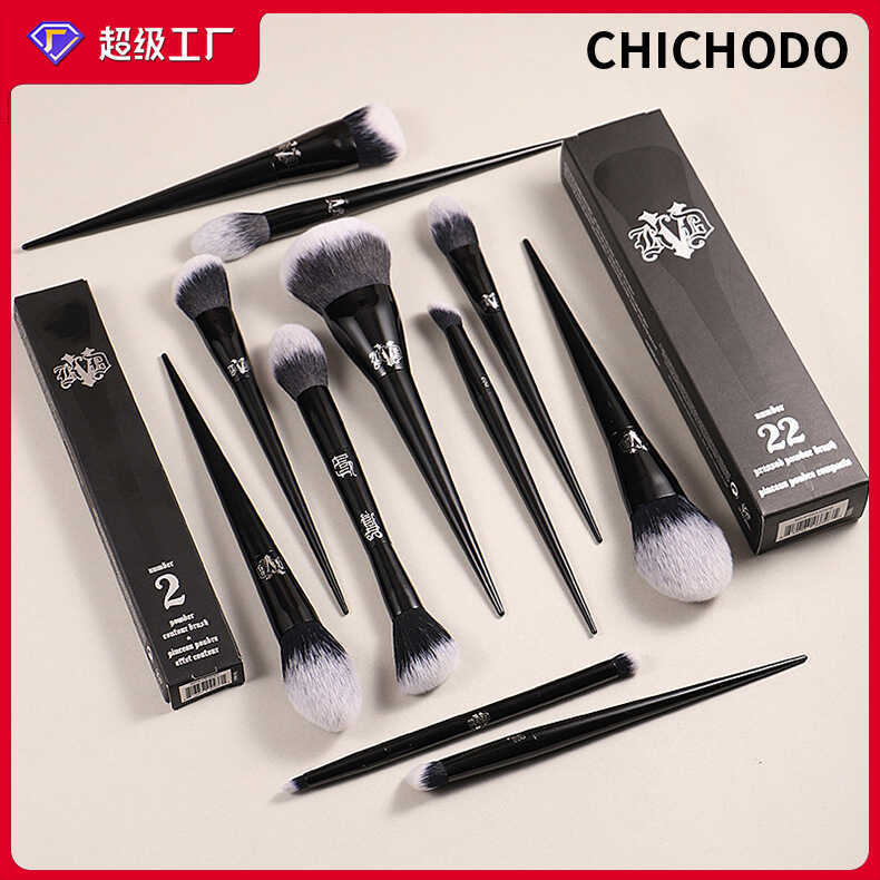 KVD ชุดแปรงแต่งหน้าคอนซีลเลอร์แปรงรองพื้นแปรงปัดแก้ม Cangzhou แปรงแต่งหน้าเครื่องมือแปรงแต่งหน้าความ