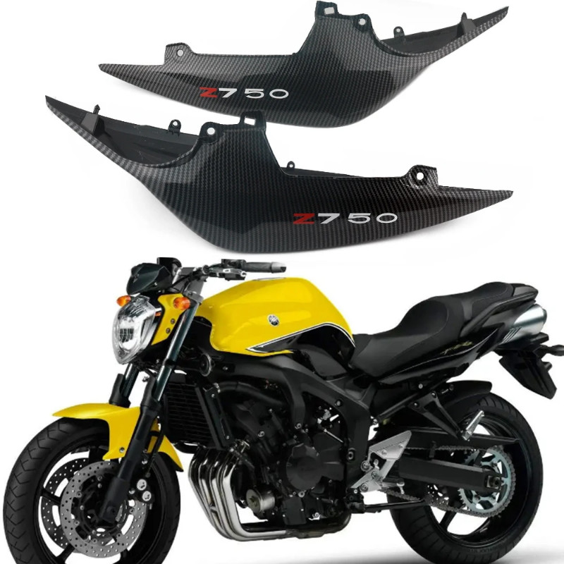 Injection Fairing Side Upper Tail Seat Cover Cowl Under Seat Guard Protector Carbon Look For Kawasa
