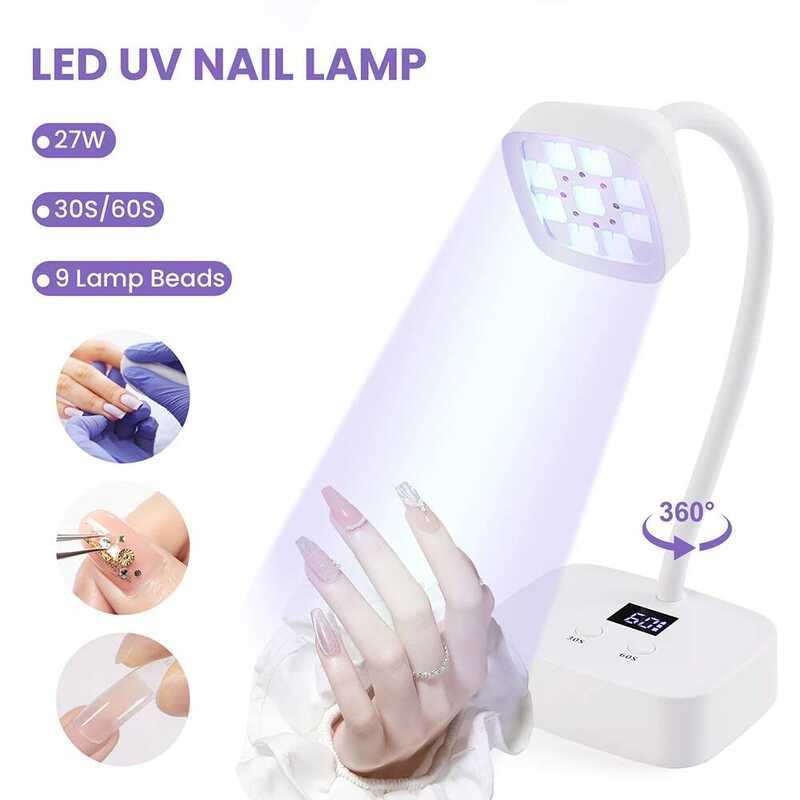 C Rechargeable Sun Uv Led Nail Lamp Professial Uv Light For Gel Nails,Mini Nail Dryer Led Uv Light