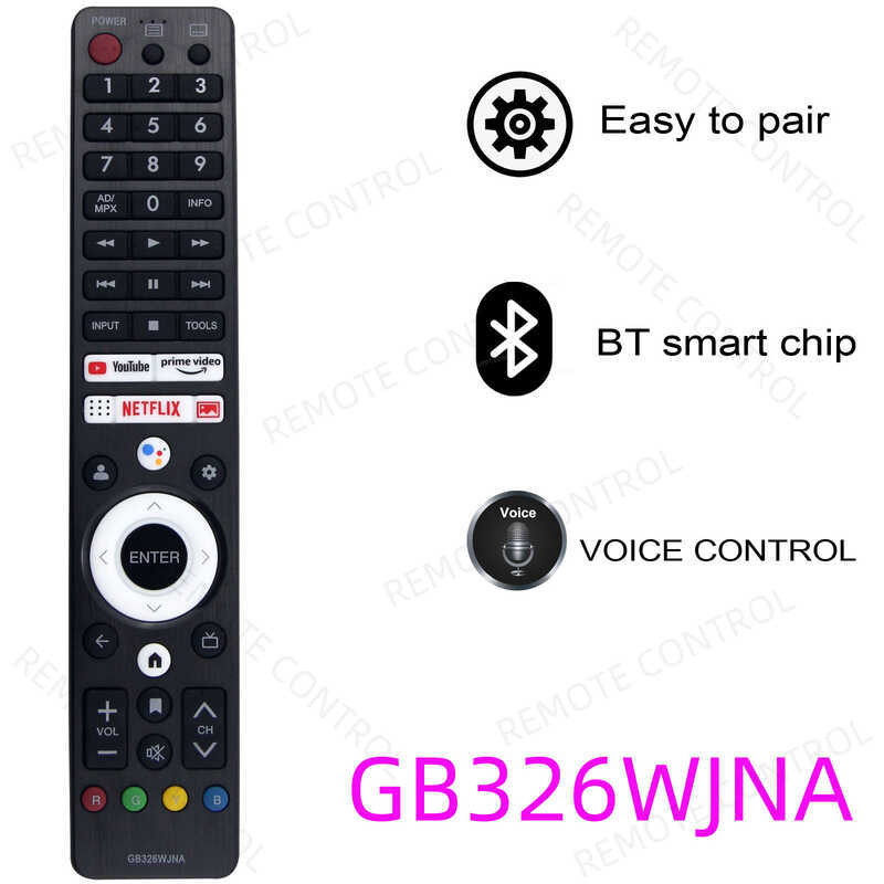 เหมาะสําหรับ Sharp TV Voice รีโมทคอนโทรล GB326WJN8A GB346WJSA GB326WJNA WJSA