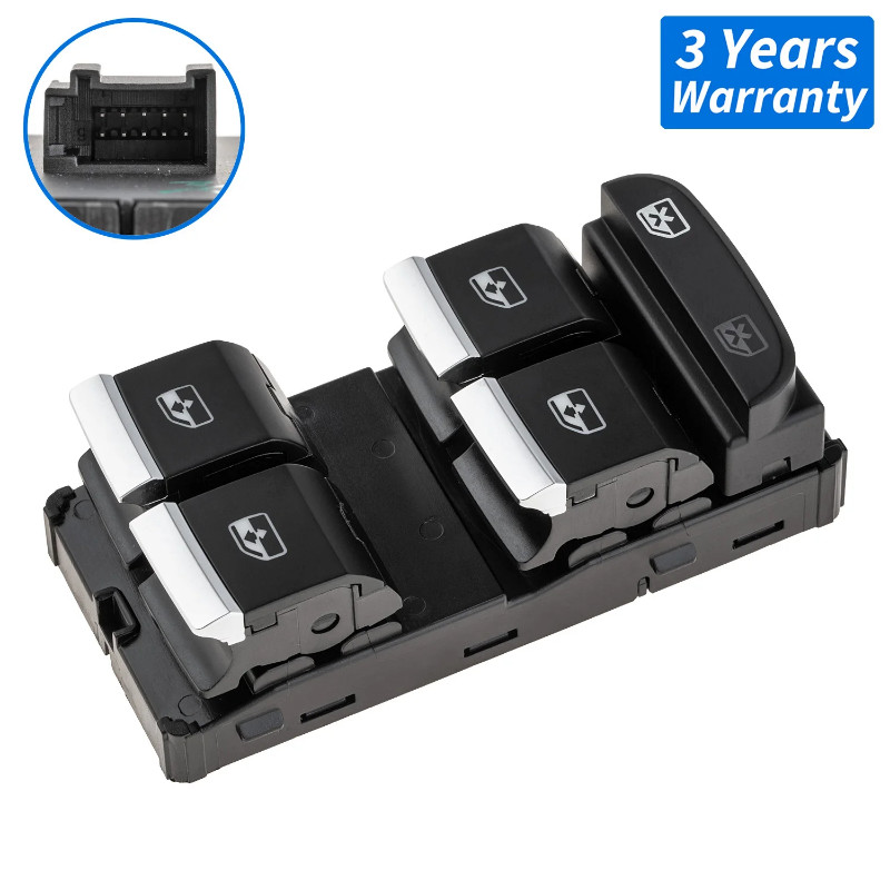 Master Window Control Switch 8W0959851E,8W0959851E5PR For Audi A4/S4 B9 2016-2024,A5/S5 2017-2024,Q