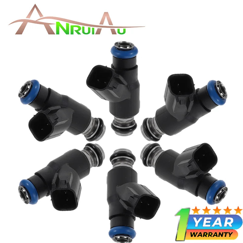 New 6PCS Fuel Injectors 12616862 For 2005-2011 Chevrolet Malibu 3.5L Buick Lucerne 3.9L Pontiac Mon