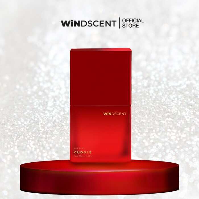 2025 น้ําหอม WINDSCENT รุ่นใหม่ กลิ่น CUDDLE น้ําหอมเนื้อบางเบาและเงา น้ําหอมติดทนนาน น้ําหอมพี่วิน 