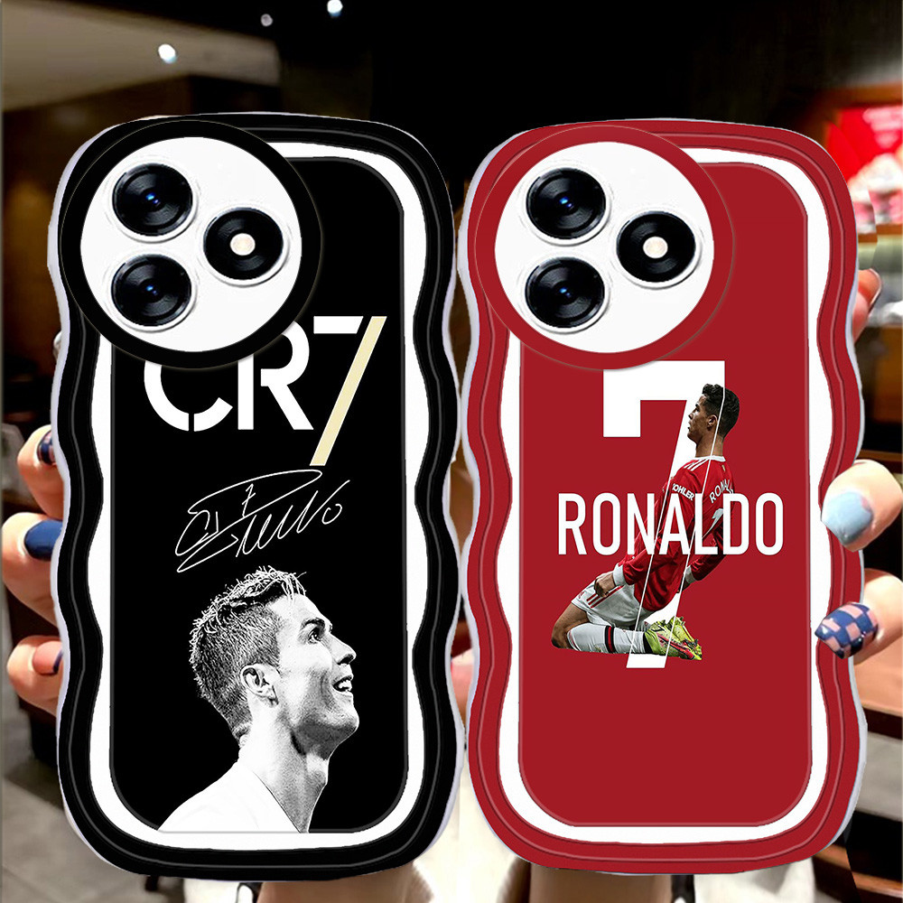 S-6 CR7 Ronaldo สําหรับ Tecno Pova 6 Neo 2 Spark 20 10 20C Plus Pro 5G TPU โปร่งใส