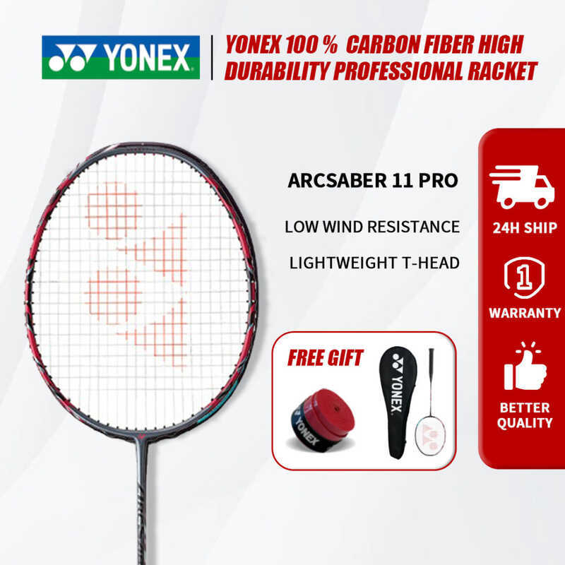 ไม้แบดมินตัน YONEX ARCSABER 11 PRO Single Carbon 4U 28 ปอนด์ 83 กรัม Made in Japan พร้อมบรรจุฟรี