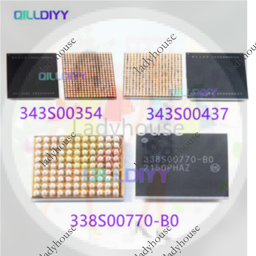 1pcs Big Power IC 339S00354 343S00437 338S00770-B0 สําหรับ iPhone 11 12 13 Pro Max PMU Pmic Fix อะไห