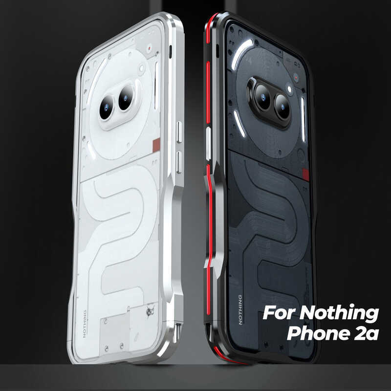 เหมาะสําหรับ Nothing phone2A เคสโทรศัพท์กรอบโลหะ nothing3A Pro เคสป้องกันกันกระแทก