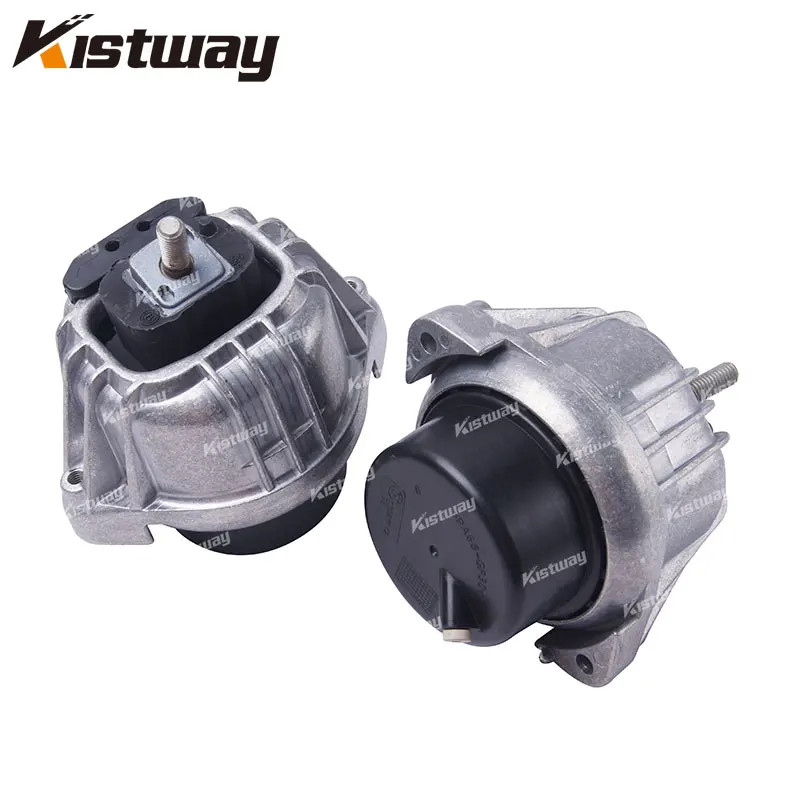 2PCS Bearing Support Engine Mounting For BMW E90 E91 E92 330xd M57 2005-2012 22116760331