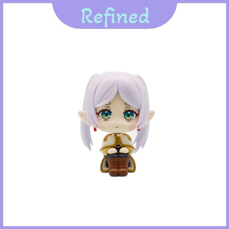 นั่ง Pvc Frieren ตุ๊กตาสําหรับโต๊ะทํางานตกแต่งบ้าน