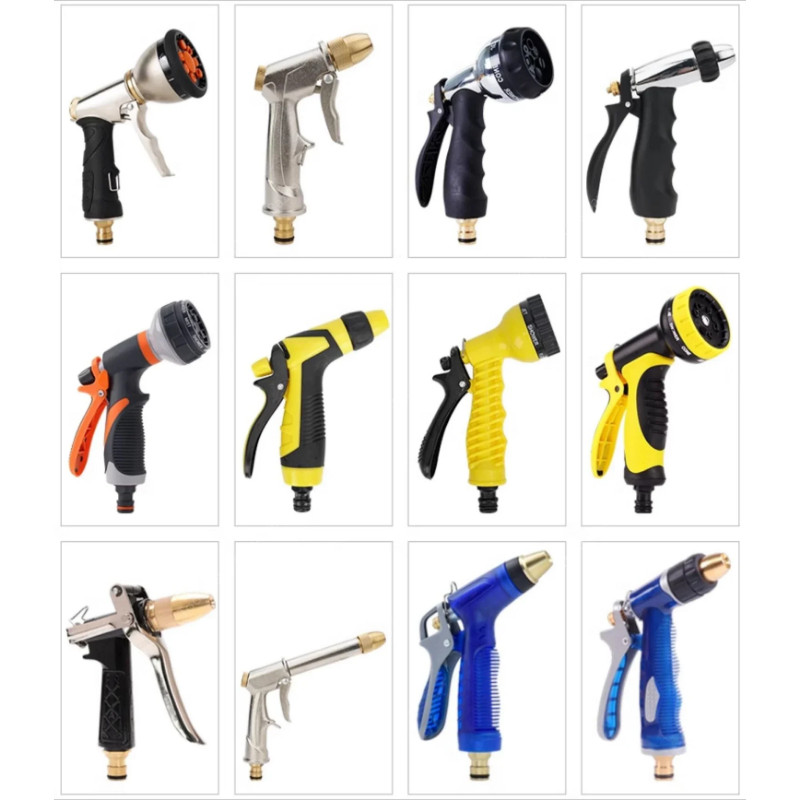 Home high pressure car wash nozzle nozzle water hose increased pressure spray gun watering flowers