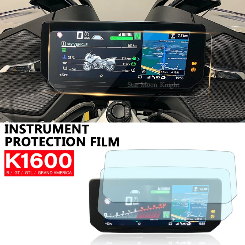 K1600 2021 Motorcycle Instrument Film For BMW K1600B K1600GA K1600GT K1600GTL 2021 - Scratch Cluste