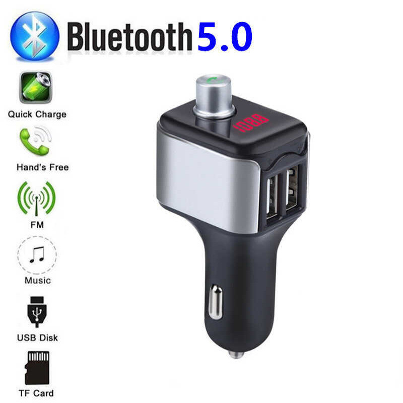 G15 Car MP3 Bluetooth แฮนด์ฟรีในรถยนต์ฟังก์ชั่นเครื่องชาร์จในรถยนต์เครื่องส่งสัญญาณ FM ในรถยนต์เครื่
