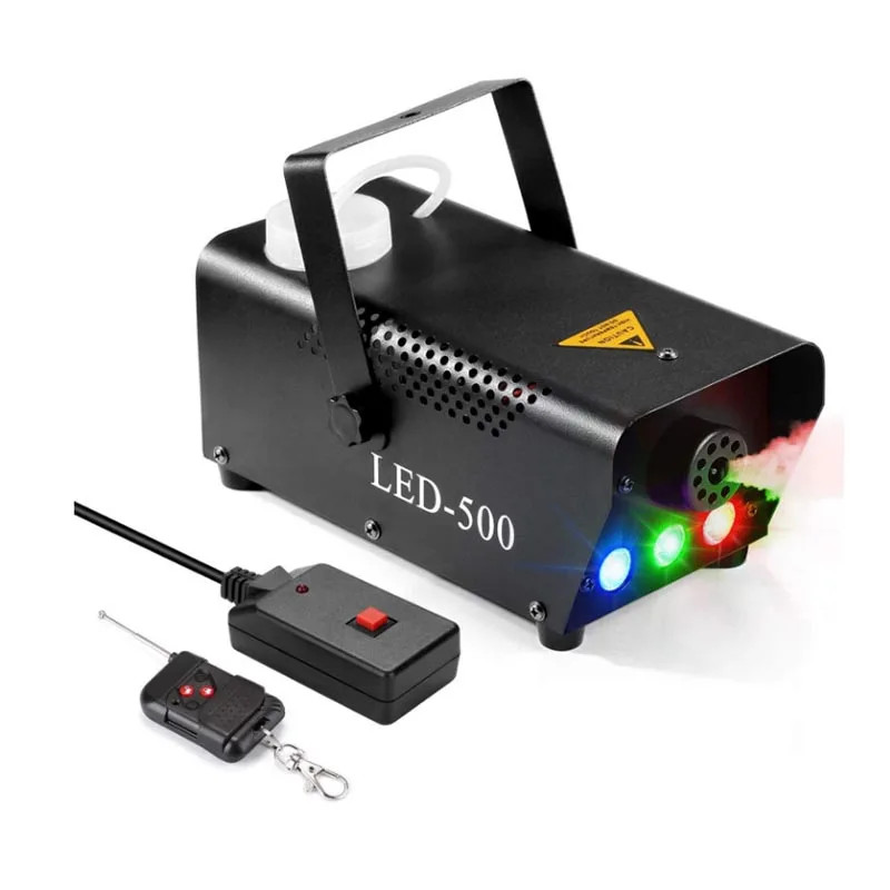 Mini Fogger Machine DJ Disco Smoke Machine Party Stage Effect Light Smoke Machine For Christmas Par