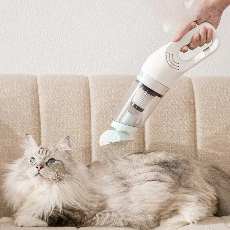 Electric Hair Suction Pets Hair Cleaner Cats Dogs Portable Handheld Large Suction Pet Cleaning Supp