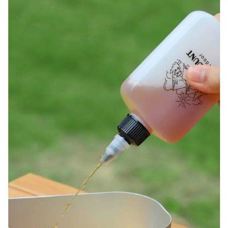 C 2Pcs Outdoor Oil Bottle Storage Leak Proof Seal Up Sub Pack Portable Vinegar Bottle Soy Sauce Min
